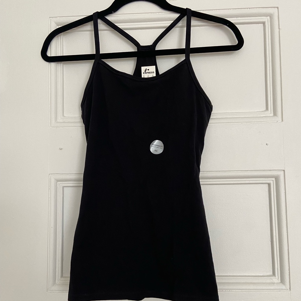 Express Racerbank Tank with Shelf Bra